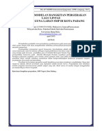 Analisa Permodelan Bangkitan Pergerakan Lalu Lintas Pada Tata Guna Lahan Smp Di Kota Padang.pdf