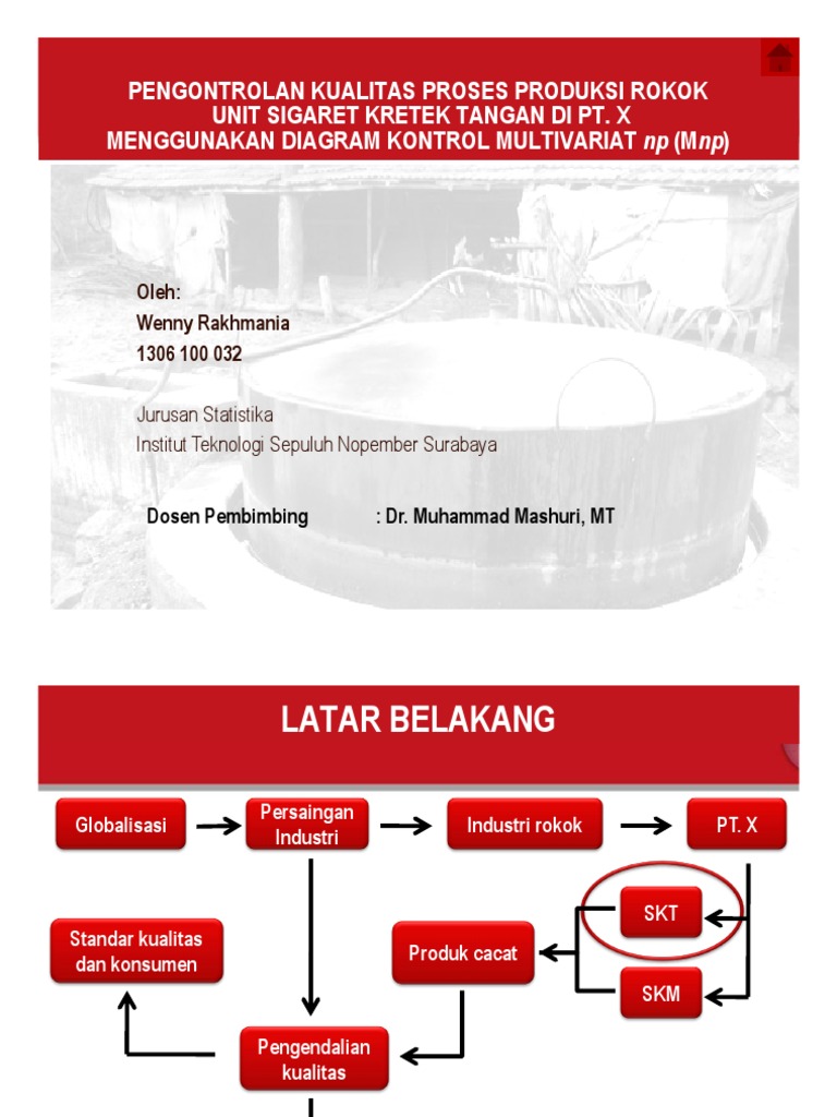 Proses Pembuatan Rokok Kretek Penta Aromindo