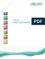A Guide To Using CMG 2015 Licensing