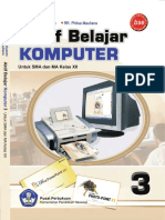 Aktif Belajar Komputer Kelas 12 