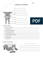 Evaluación Diagnostico 2nd. 2018