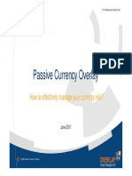Passive Currency Overlay: How To Effectively Manage Your Currency Risk?