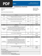 Commercial Proposal For Sophos - June 1st 2018