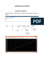 Modeling DC Motor: Reduce Time Constant