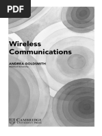 Wireless Communications: Andrea Goldsmith