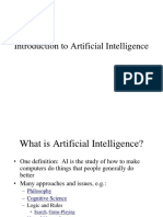 Introduction To Artificial Intelligence