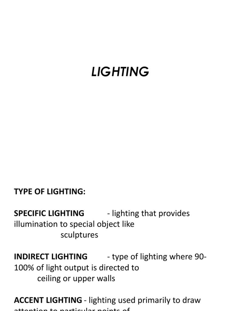 Lighting | PDF | Home & Garden | Art