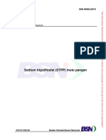SNI 8068-2015 Sodium TriPoliPosfar Mutu Pangan PDF
