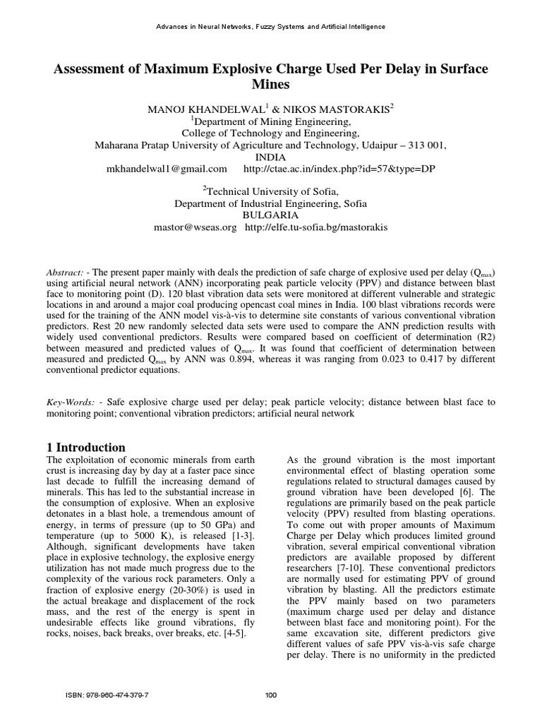 Max Charge Per Delay Descargar gratis PDF Artificial Neural Network