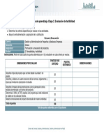 EA. Escala de Evaluacion U2