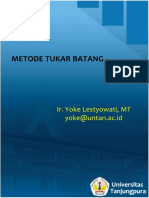 Modul Pembelajaran Metode Tukar Batang PDF