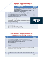 Evaluation Criteria