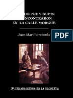 CUANDO POE Y DUPIN SE ENCONTRARON EN LA CALLE MORGUE - Juan Mari Barasorda - IV Semana Negra en La Glorieta PDF