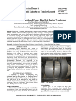 Design Implementation of Copper Film Distribution Transformer