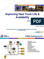 Improving Haul Truck Life & Availability