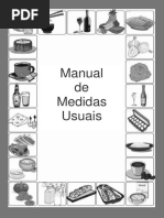 Manual de Medidas Caseiras