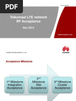 Telkomsel LTE Network RF Acceptance: Huawei Technologies Co., LTD