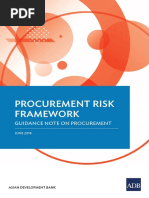 Procurement Risk Framework WB