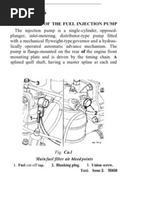 Cav Dpa Pump Rebuild Manual Pump Valve