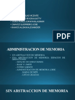 Administracion de Memoria