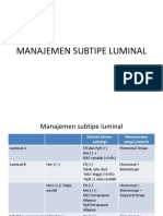 MANAJEMEN SUBTIPE LUMINAL