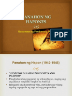 Panahon NG Hapones