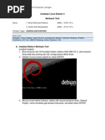 Download Tutorial Instalasi Linux Debian 4 by Mirzarachmad SN38689185 doc pdf