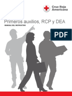 Primeros Auxilios RCP DEA Manual Del Intructor CRUZ ROJA 2011