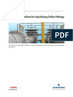 Orifice Meters Practical Guidelines for Specifying Orifice Fittings Technical White Paper en 55774