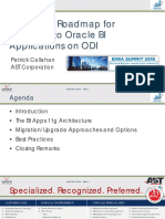 Defining A Roadmap For Migrating To Oracle BI Applications On ODI