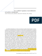 Resumen Democracia - Consenso o Conflicto