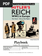 Hitler's Reich GMT Games Playbook