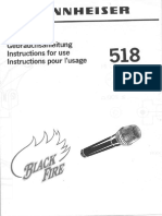 BF 518 Owner Manual