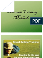 Salesmen Training Methods