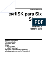 Manual de Risk 5 5 para Six Sigma en Espanol PDF