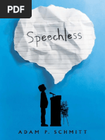 Speechless by Adam P. Schmitt Chapter Sampler