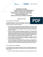 Olimp Adas Reglamento 2018 PDF
