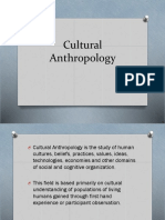 Cultural Anthropology