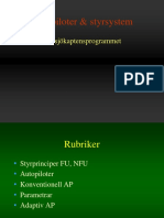 Autopiloter Och Styrsystem