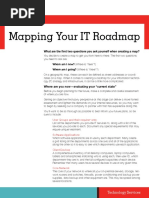 Mapping Your IT Roadmap