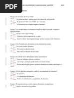 Taller Evaluativo de Manipulacion de Alimentos