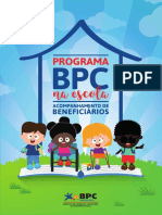 Caderno - Acompanhamento de Beneficiários - Programa BPC Na Escola