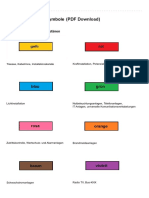 Elektrosymbole Installationsplan PDF