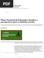 Plano Nacional de Educação_ Desafios e Perspectivas Para a Inclusão Escolar