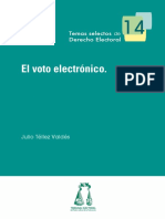 El Voto Electrónico