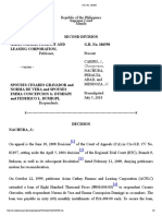 Asian Cathay Finance and Leasing Corporation vs. Spouses Cesario Gravador and Norma de Vera, Et. Al