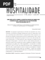 revista hospitalidade número 1
