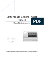 Sistema de Control Solar SR500