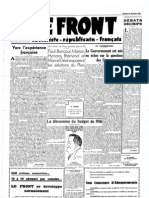 LE FRONT: Discorso Di Pontinia - 28 Dicembre 1935