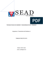 Tratmiento de Residuos 1 TRABAJO PRACTICO 1